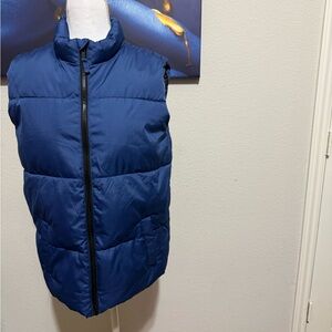 Old Navy Kids Blue Quilted Vest